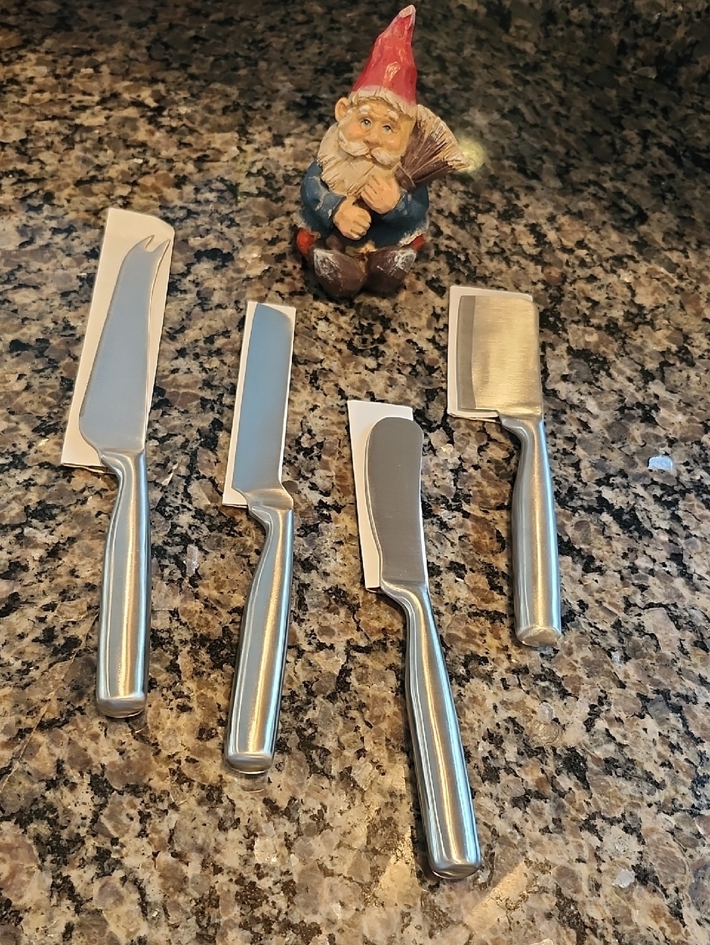 Stainless Steel Kitchen Knife Set - Silver